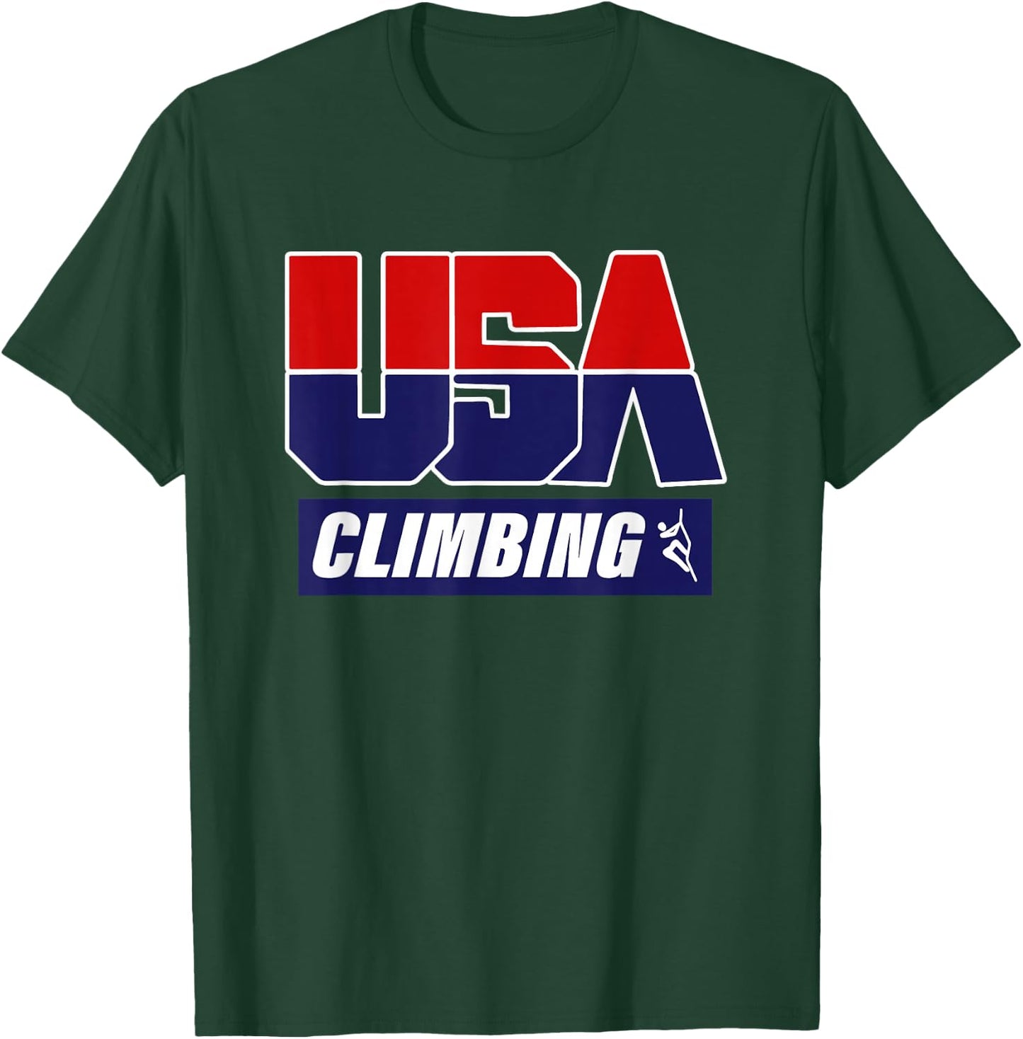 Climbing 2021 USA Team T-Shirt - T-Shirt | Forest