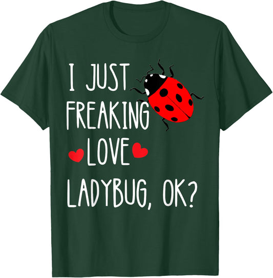 Ladybird Summer Insect Beetles Insect Customer T-Shirt - T-Shirt | Forest