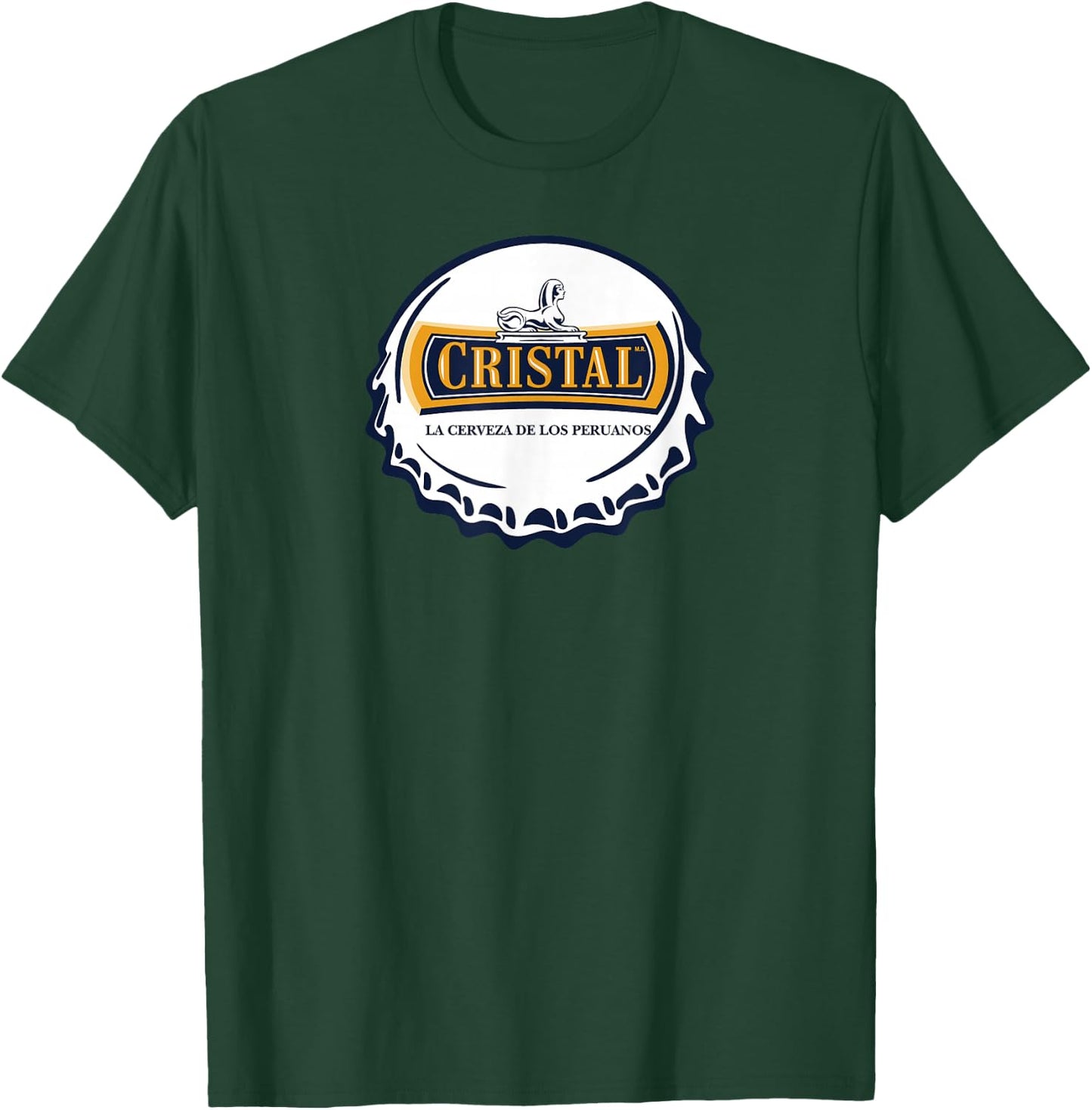 Cristal Chapa Marca Peruvian Sleeve Corta Soccer Celebrate T-Shirt - T-Shirt | Forest