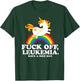Leukemia Cancer Quote Funny Fuck Off Leukemia Slogan Unicorn T-Shirt - T-Shirt | Forest