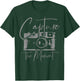 Photographer Gift Vintage Camera Photography T-Shirt - T-Shirt | Forest