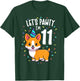 11 Years Old Corgi Dog Lover 11th Birthday Party Outfit Kid T-Shirt - T-Shirt | Forest