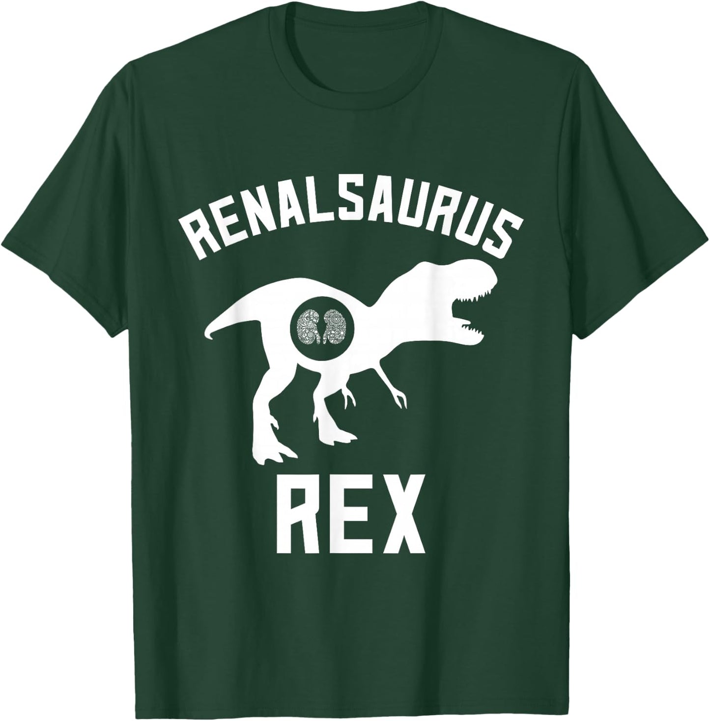 Kidney Disease Awareness Nephrology Nurse Dialysis Tech T-Shirt - T-Shirt | Forest