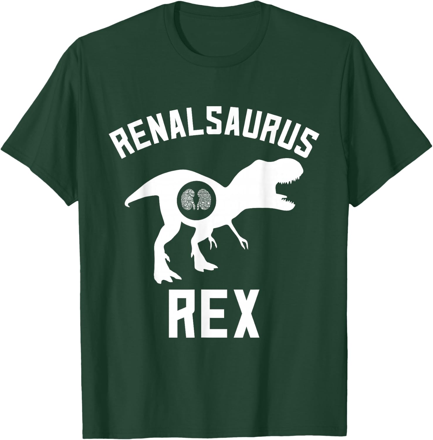 Kidney Disease Awareness Nephrology Nurse Dialysis Tech T-Shirt - T-Shirt | Forest