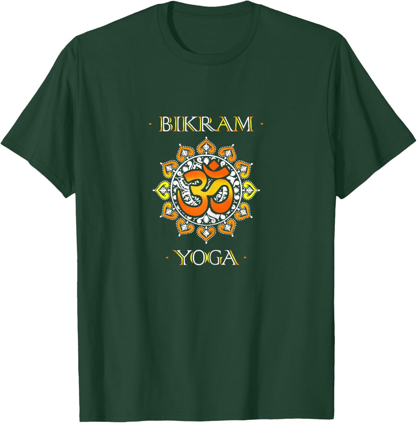 Bikram Yoga Shirts Bikram Yoga Shirt Om Shirt Yoga T-Shirt - T-Shirt | Forest