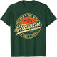 Pappou The Man The Myth The Legend Funny Father's Day T-Shirt - T-Shirt | Forest