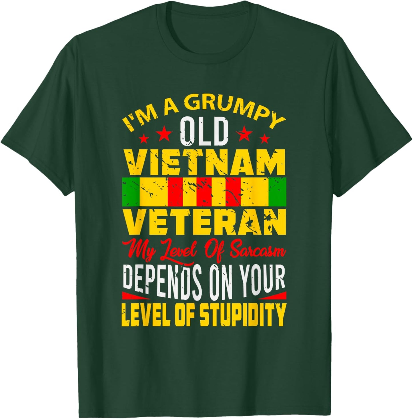 Im A Grumpy Old Vietnam Veteran T-Shirt - T-Shirt | Forest