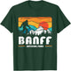 Banff Canadian National Park Retro Souvenir Banff T-Shirt - T-Shirt | Forest