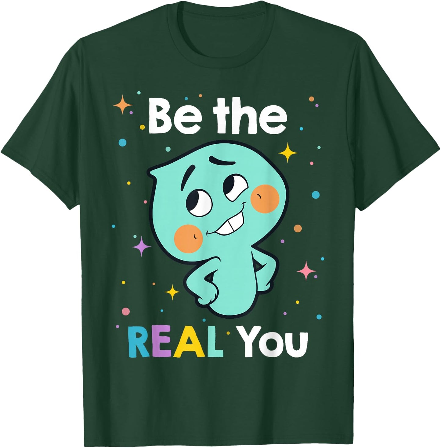 Disney Pixar Soul 22 Be The Real You T-Shirt - T-Shirt | Forest
