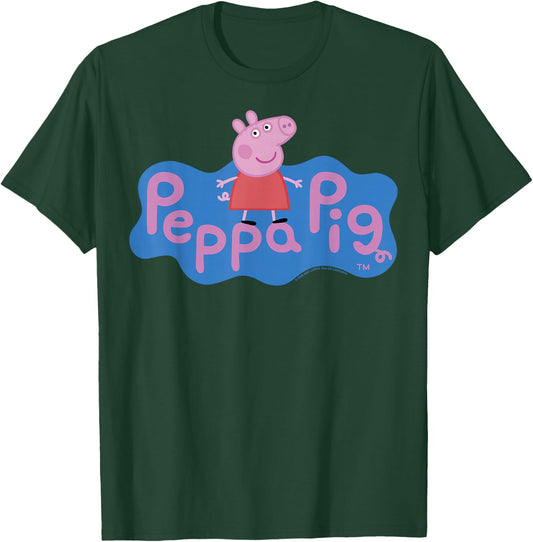 Peppa Pig Peppa Logo T-Shirt - T-Shirt | Forest