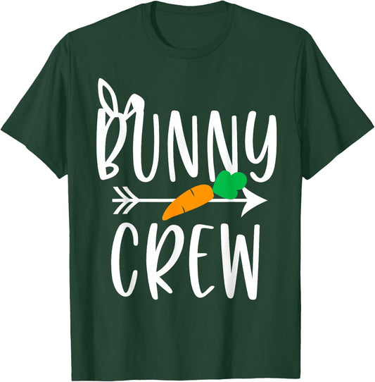 Bunny Crew Easter Cousin Crew Matching Family Outfit Funny T-Shirt - T-Shirt | Forest