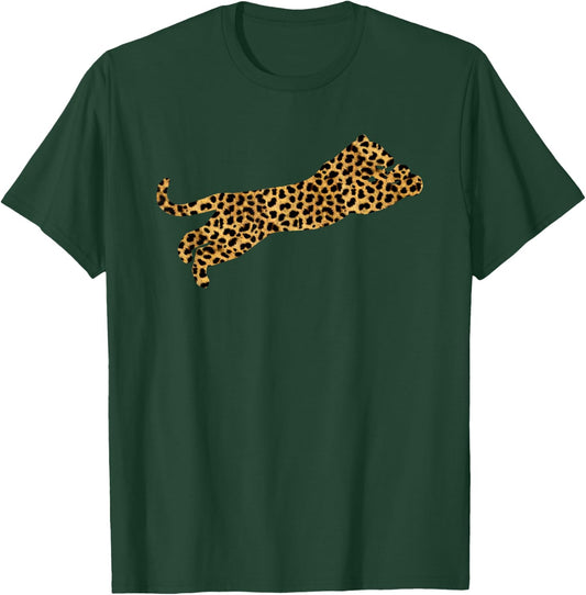 Cougar Leopard Print Puma Panther Animal Lover Women Gift T-Shirt - T-Shirt | Forest