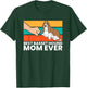 Best Basset Hound Mom Ever Cute Basset Hound T-Shirt - T-Shirt | Forest