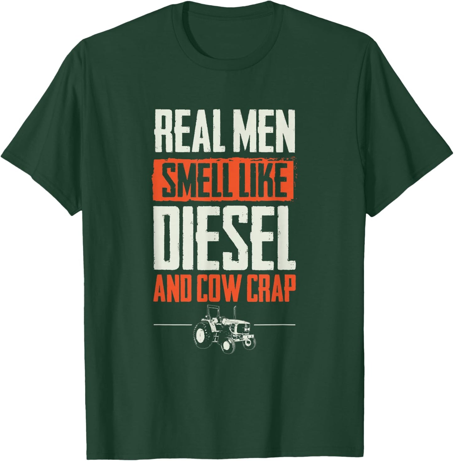 Vintage Farmer Shirt Men Tractor Gift Boys Farm Rancher T-Shirt - T-Shirt | Forest