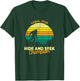 Vintage Logan, Utah Mountain Hiking Souvenir Print T-Shirt - T-Shirt | Forest