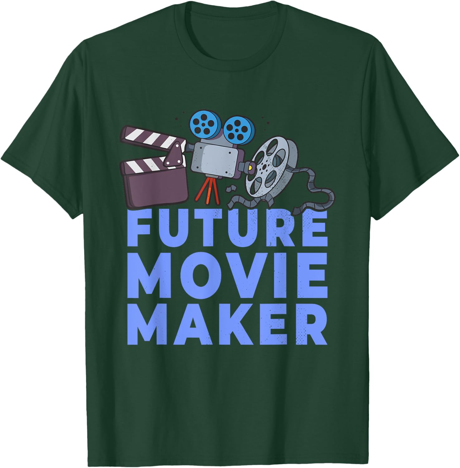 Future Movie Maker - Filmmaker Movie Director T-Shirt - T-Shirt | Forest
