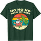 Ho Ho Hold My Beer Santa Beach Christmas In July Drinking T-Shirt - T-Shirt | Forest