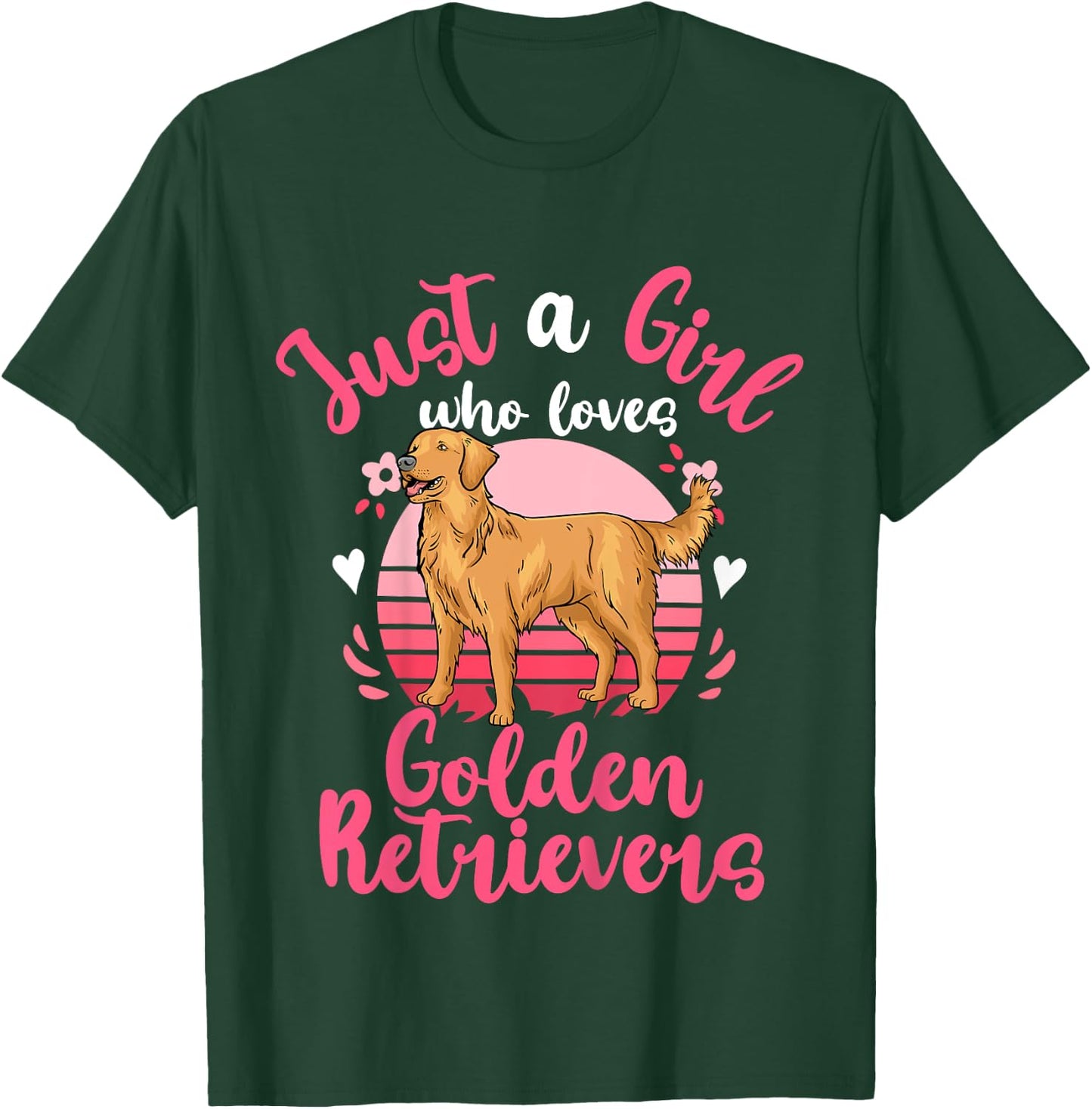 Golden Retriever T-Shirt - T-Shirt | Forest