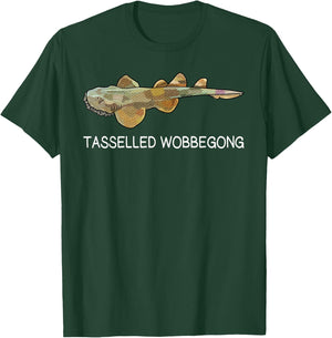 Tasselled Wobbegong Shark Lover T-Shirt - T-Shirt | Forest
