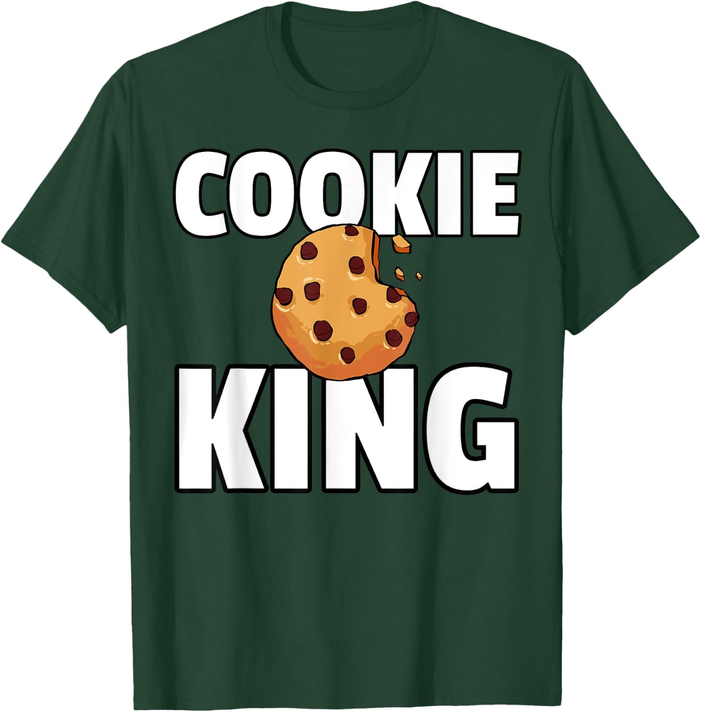 Cookie King Chocolate Chip Dealer T-Shirt - T-Shirt | Forest