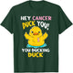 Daring Duckie - Breast Cancer Warrior T-Shirt - T-Shirt | Forest