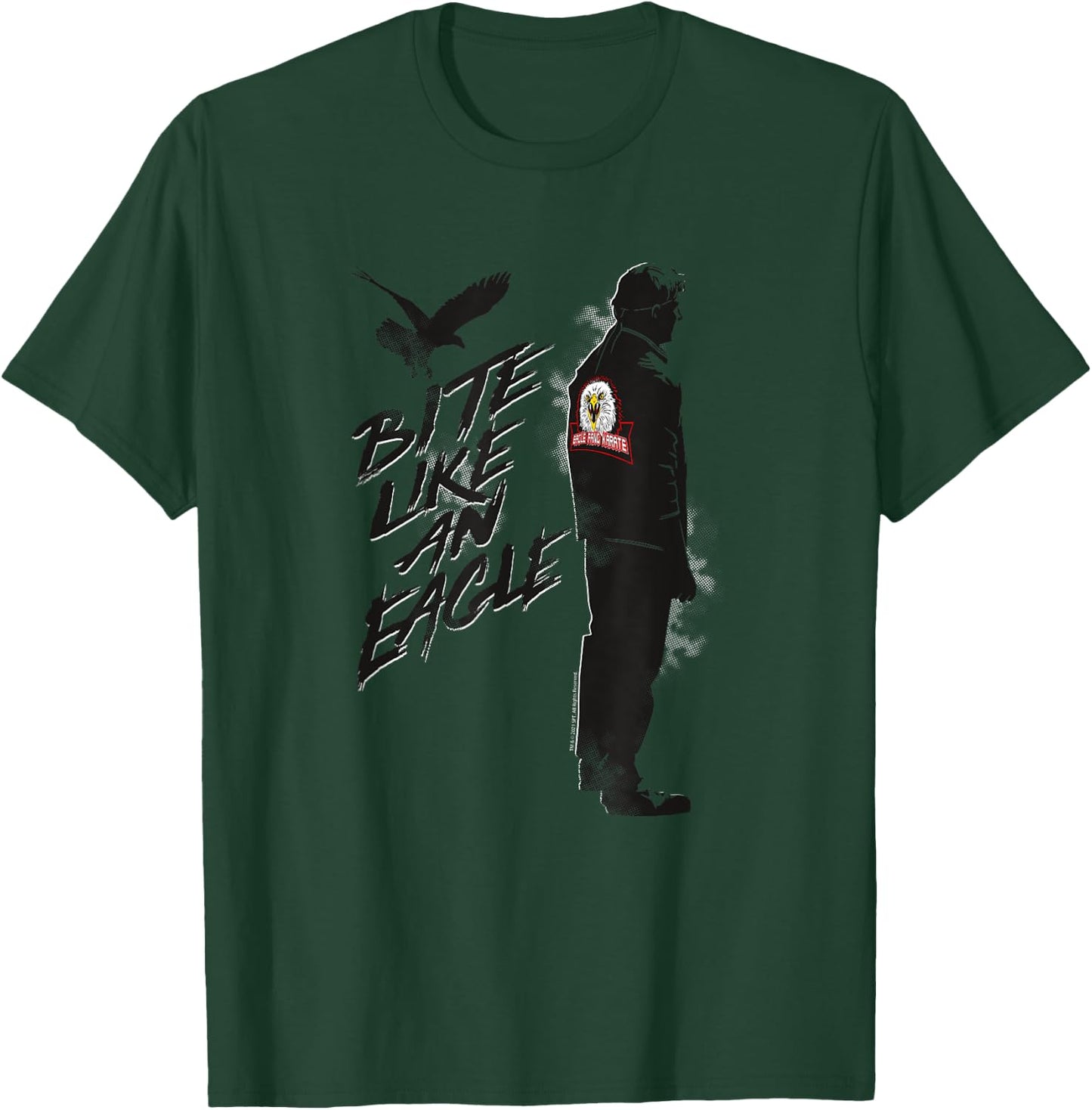 Cobra Kai Bite Like an Eagle T-Shirt - T-Shirt | Forest