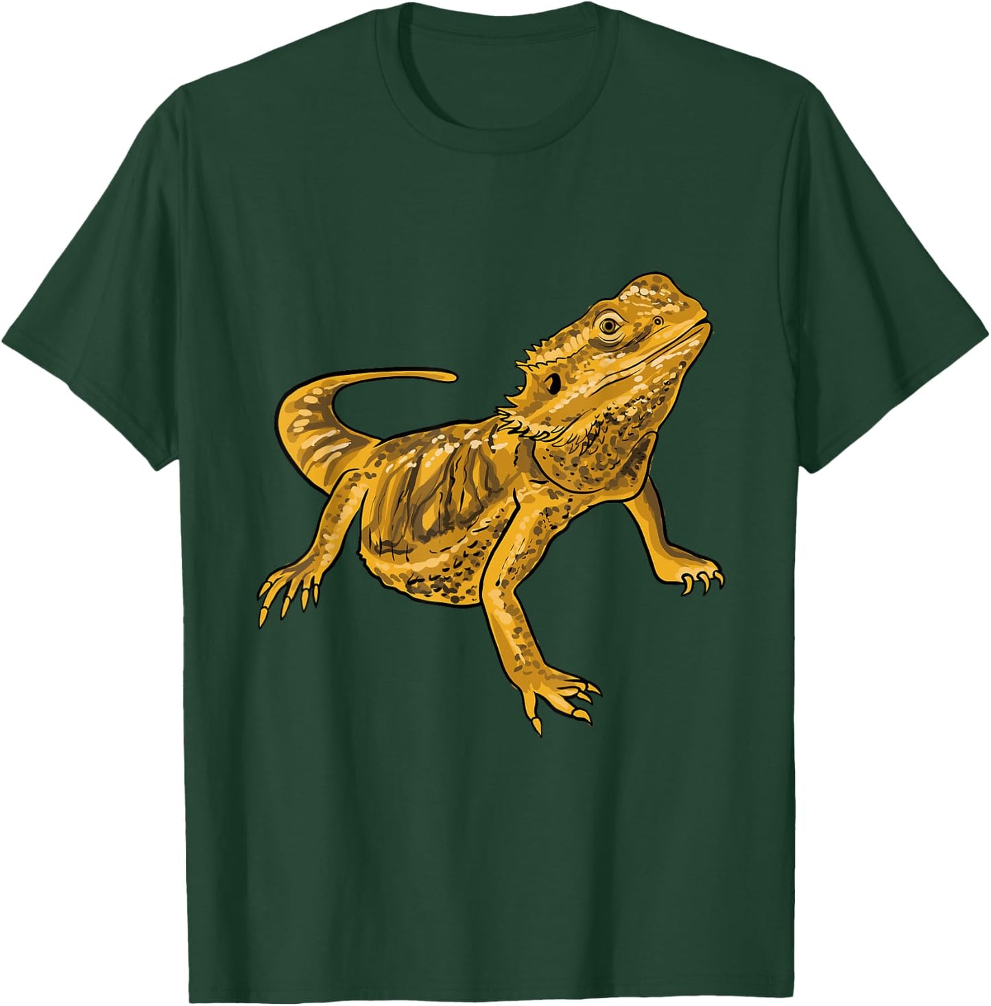 Cute Bearded Dragon Lover Gift Owner Love T-Shirt - T-Shirt | Forest