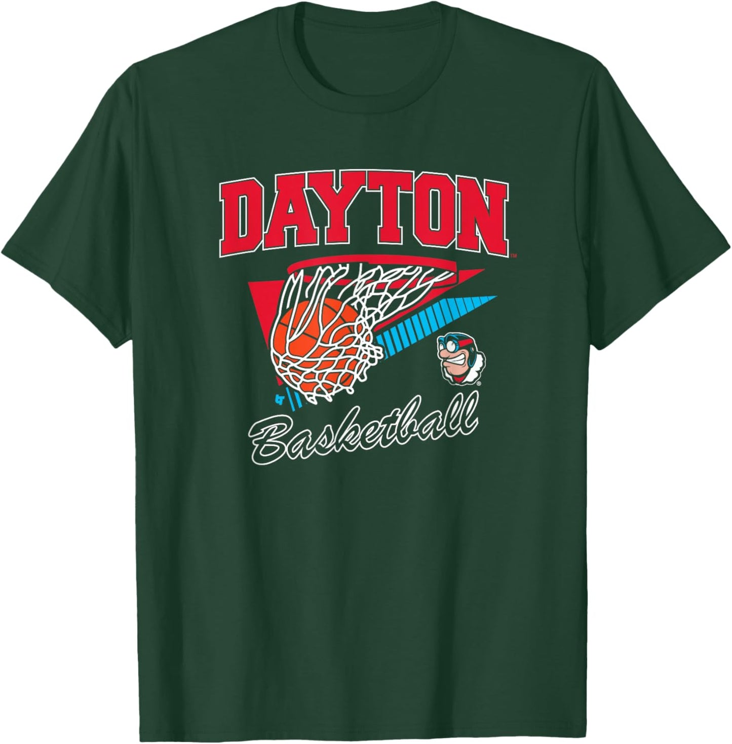 Dayton Basketball T-Shirt - T-Shirt | Forest
