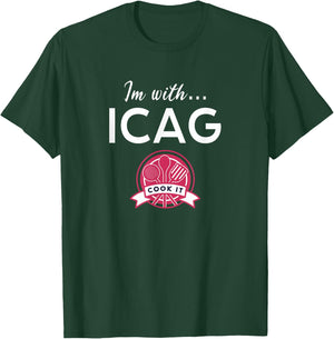 I'm with Icag Design for a Chef T-Shirt - T-Shirt | Forest