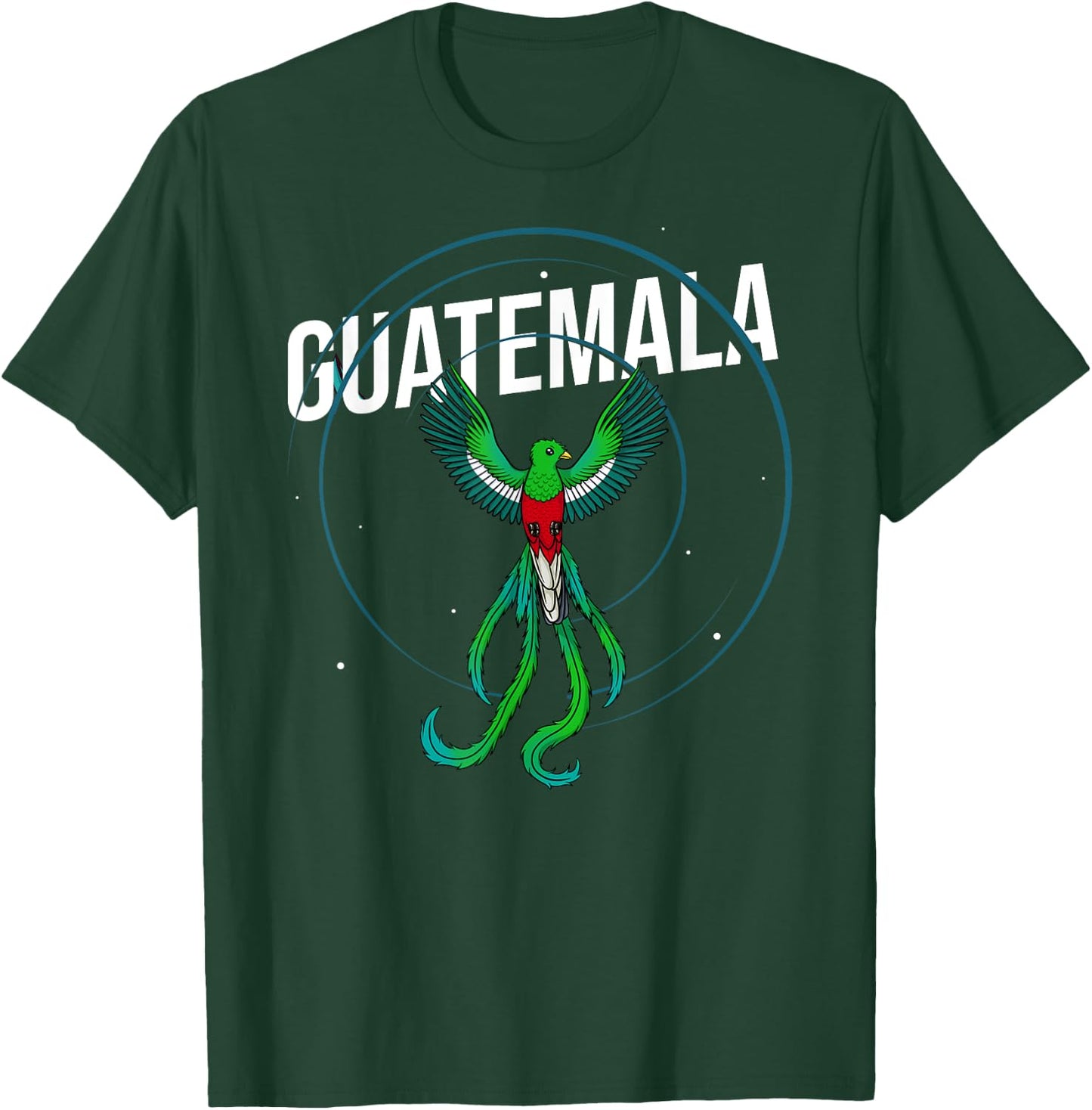 Quetzal Bird Guatemala Feathers Animal T-Shirt - T-Shirt | Forest