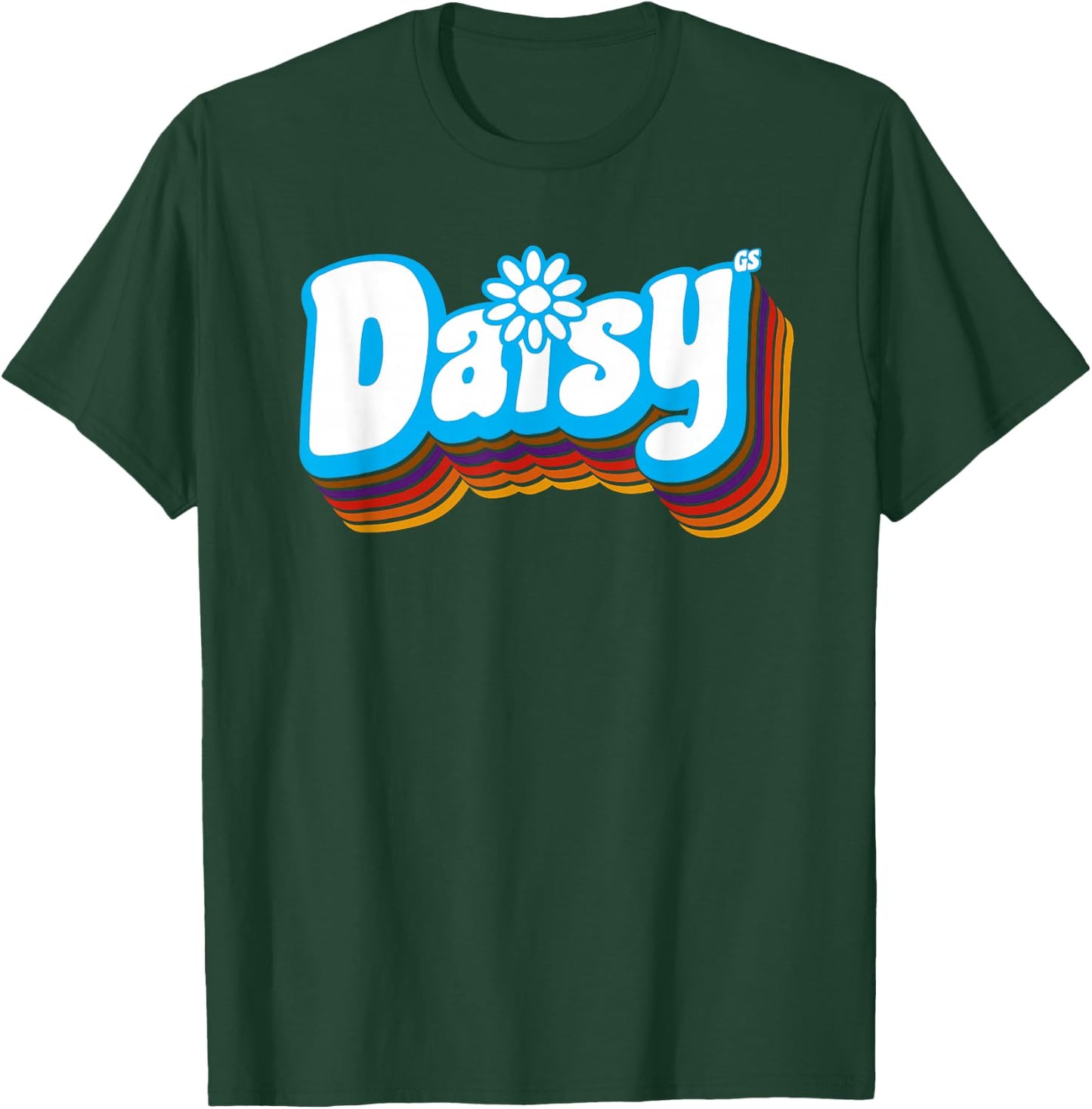 Girls Daisy Retro Troop | Scouting T-Shirt - T-Shirt | Forest