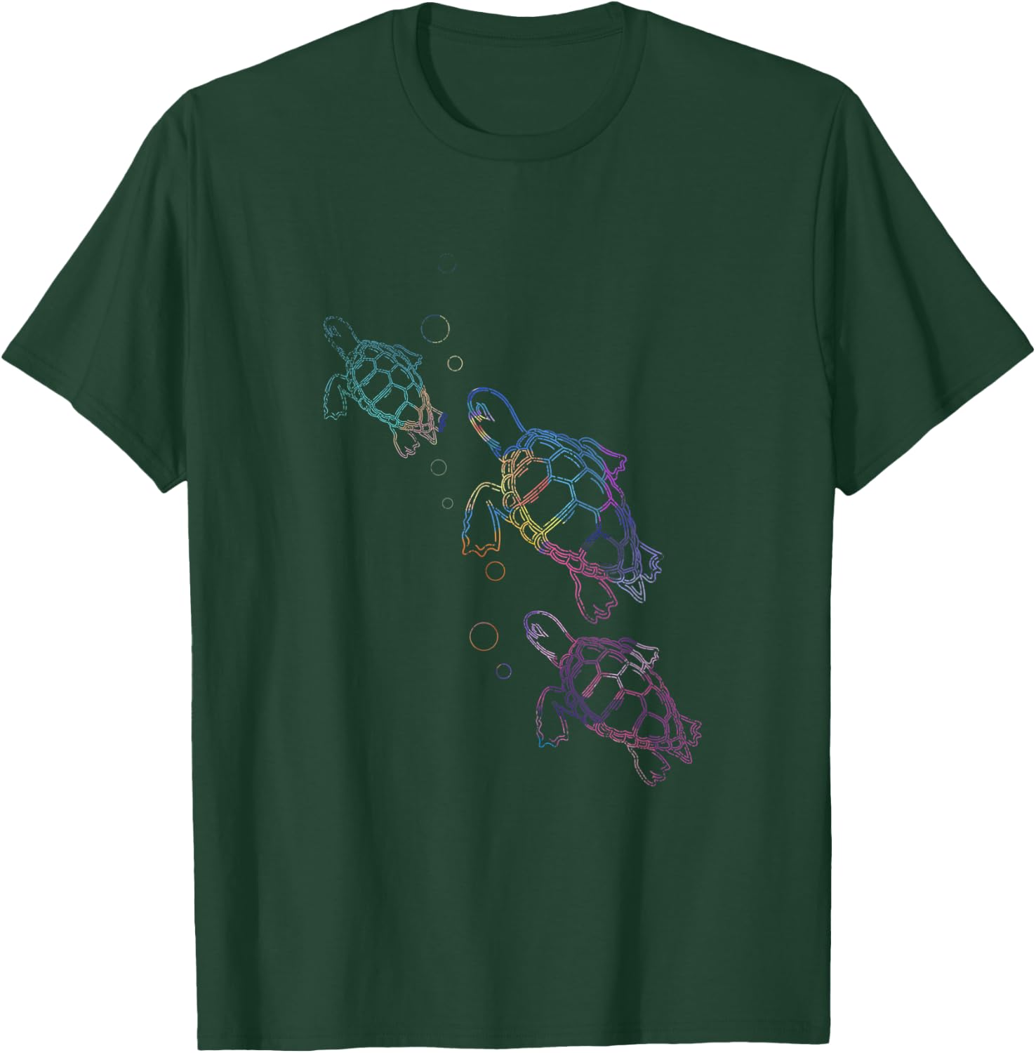 Animal Lover Ocean Creature Gift Sea Turtle T-Shirt - T-Shirt | Forest