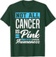Not All Cancer Is Pink Light Blue Prostate Cancer Awareness T-Shirt - T-Shirt | Forest
