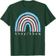 Boho Rainbow Trans Pronouns They Them Pride LBGTQIA T-Shirt - T-Shirt | Forest