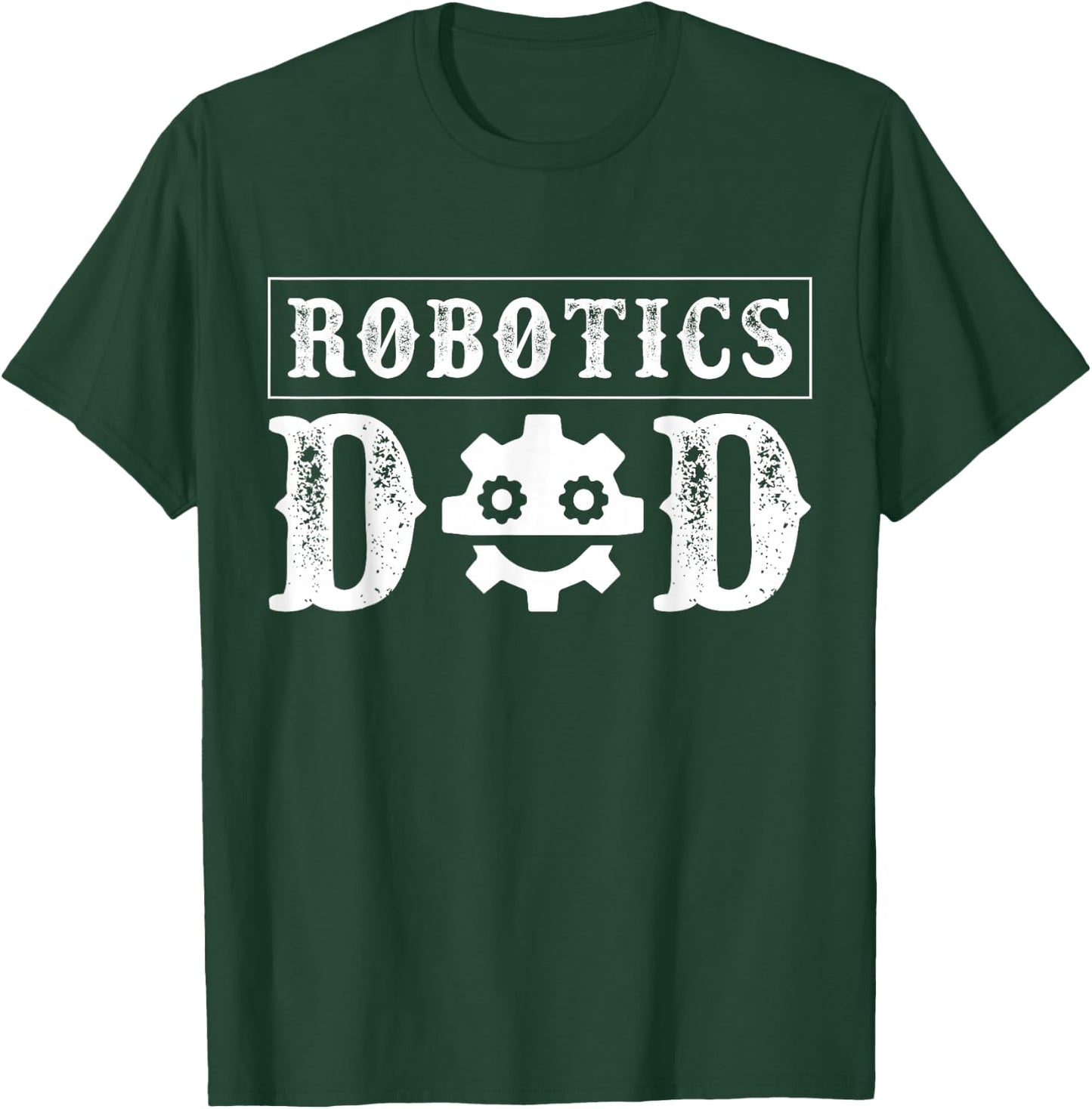 Funny Robotics Father Robotics Dad T-Shirt - T-Shirt | Forest