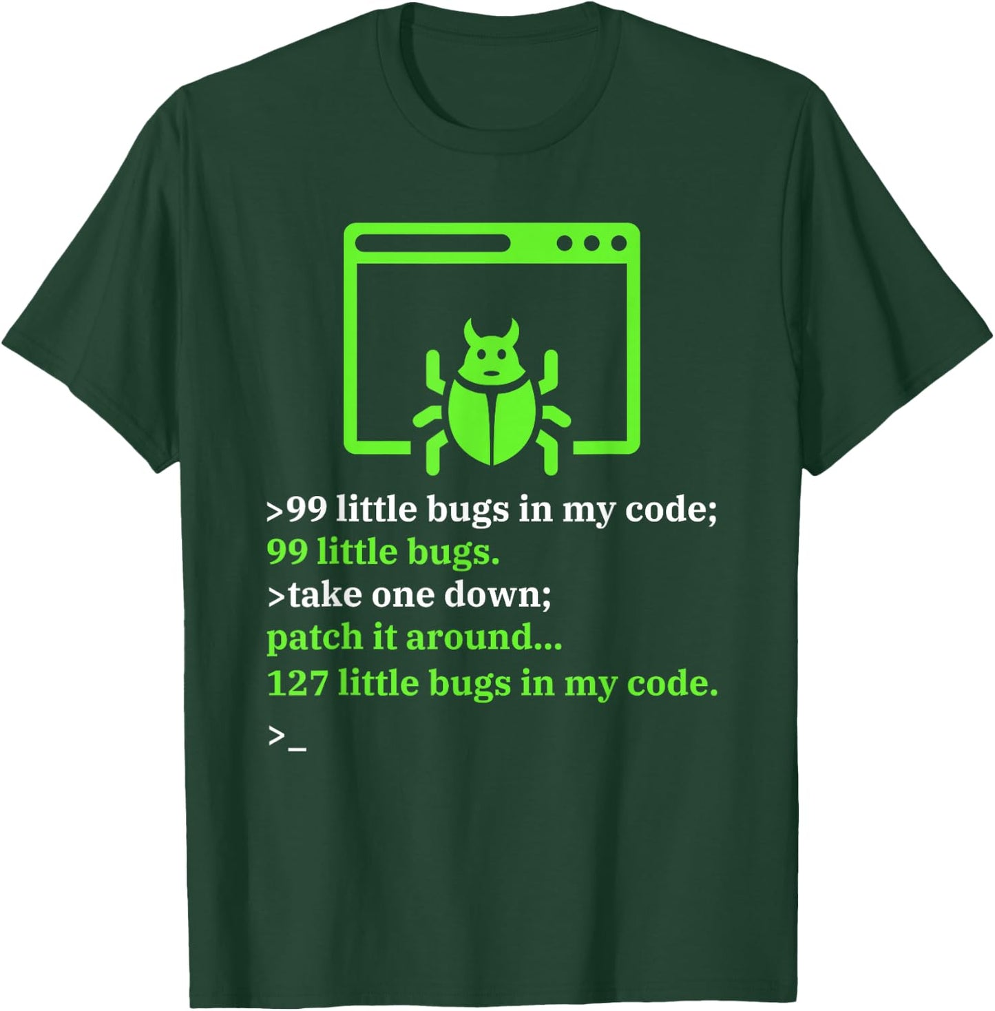 Funny Programmer Shirts by T.K. Debugger Debugging - Computer Science Programmer & Coding Black Small T-Shirt - T-Shirt | Forest
