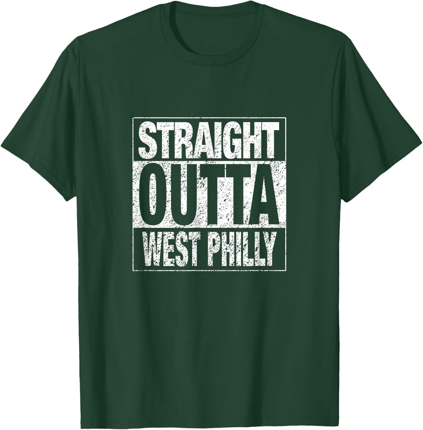 Straight Outta West Philly Philadelphia Pride T-Shirt - T-Shirt | Forest
