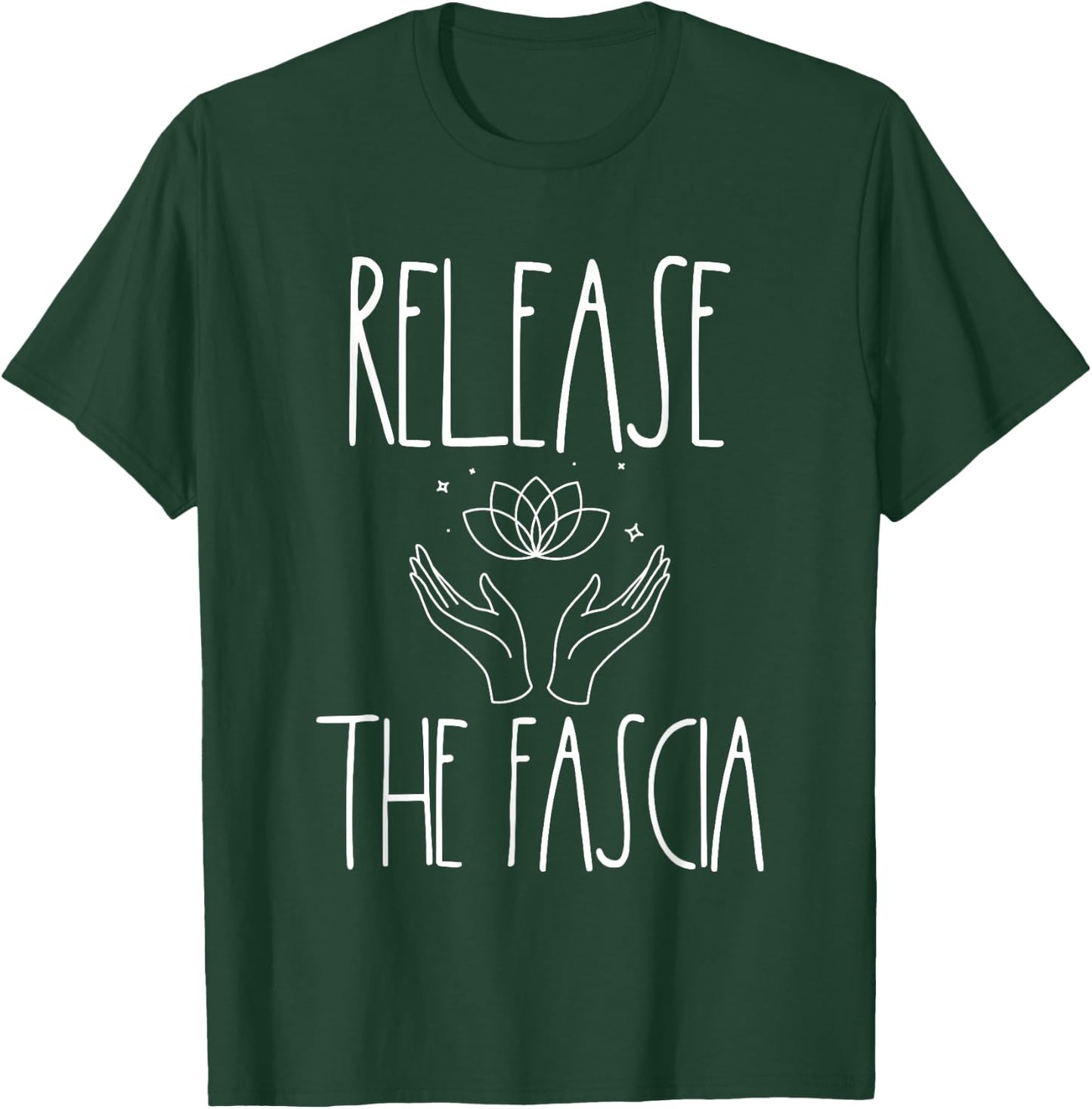 Fascia Massage Therapy Myofascial Release Healer T-Shirt - T-Shirt | Forest