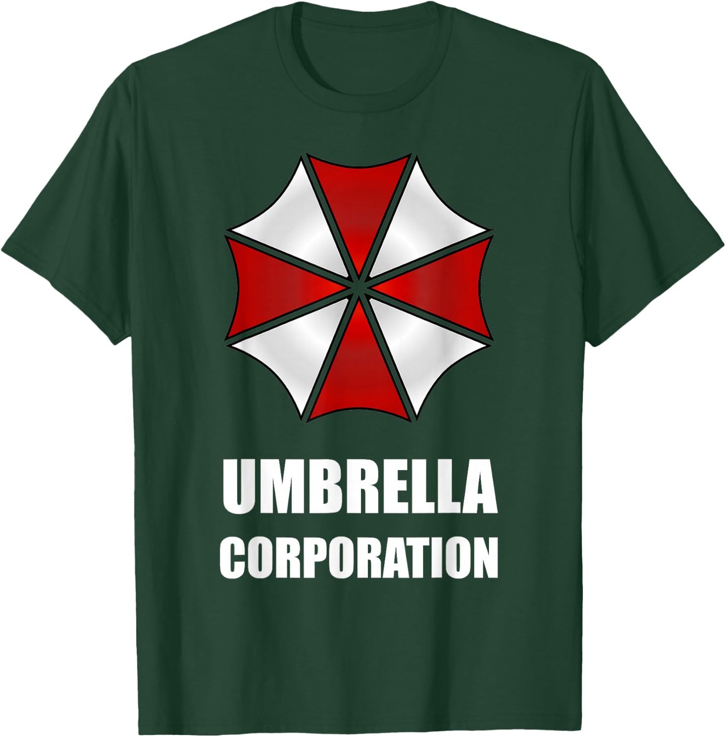 Funny Gamer Umbrella Corporation Evil Zombie Apocalypse T-Shirt - T-Shirt | Forest