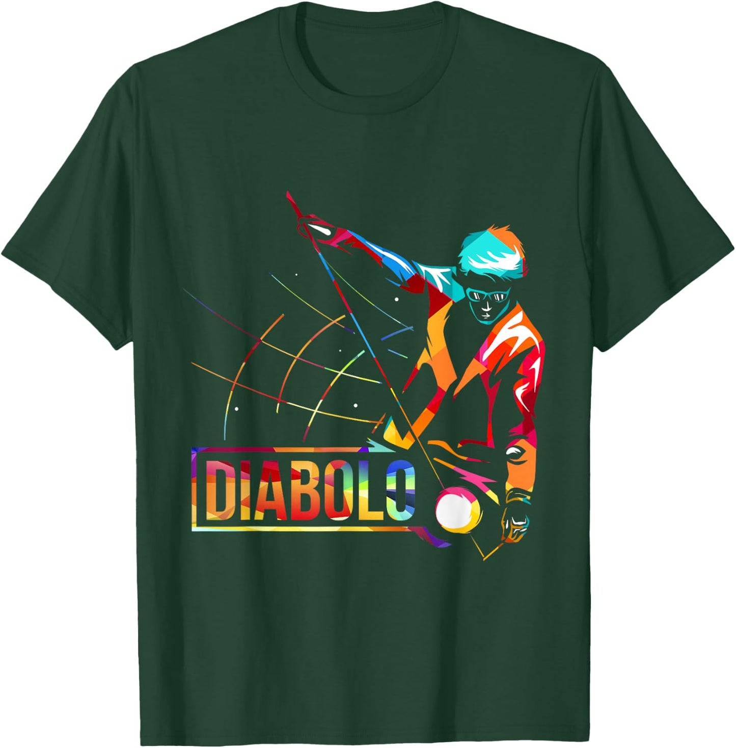 Diabolo Juggling Gift T-Shirt - T-Shirt | Forest
