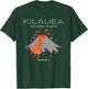 Kilauea Hawaii Volcano Island Modern Hawaiian Designer Gift T-Shirt - T-Shirt | Forest