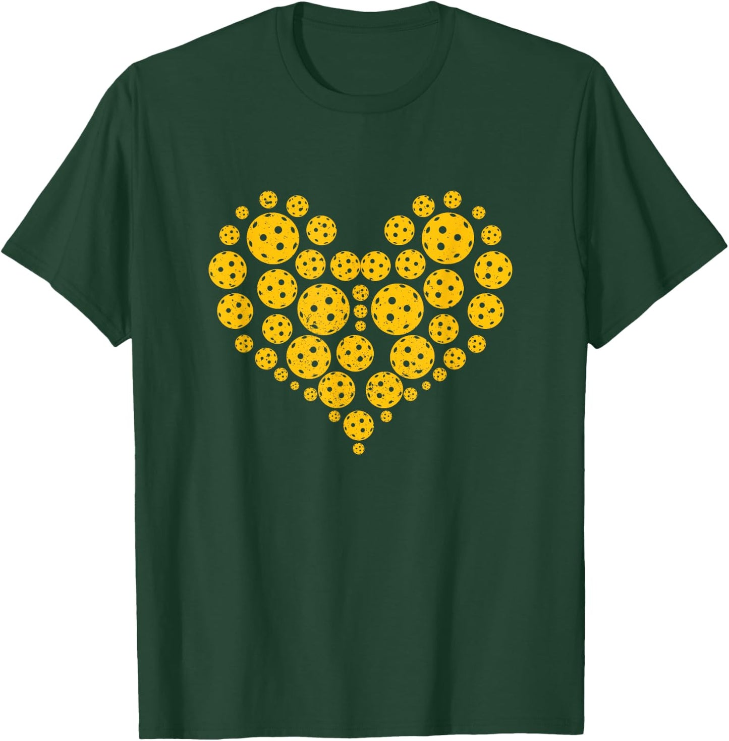 Funny Pickleball Player Paddle - Pickleballing & Pickleball T-Shirt - T-Shirt | Forest