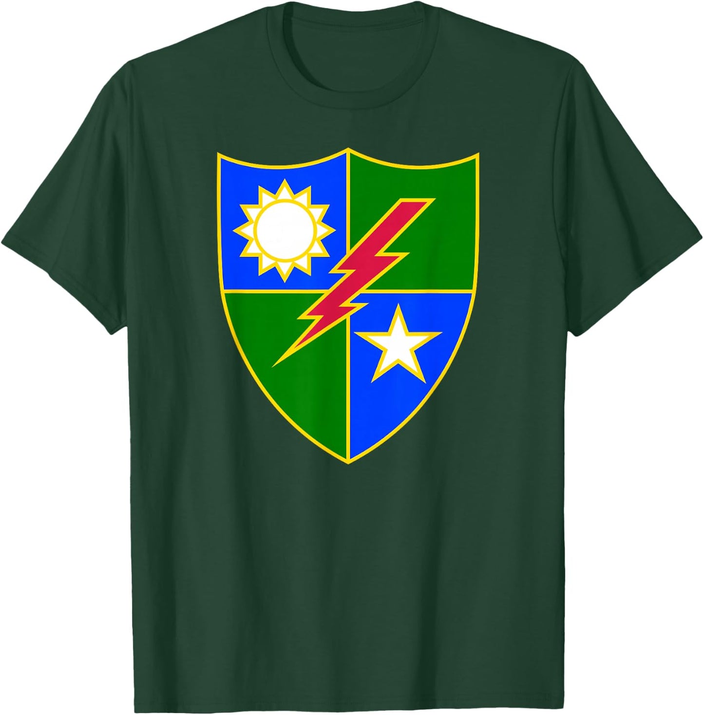 US Army Ranger - 75th Ranger Regiment DUI T-Shirt - T-Shirt | Forest