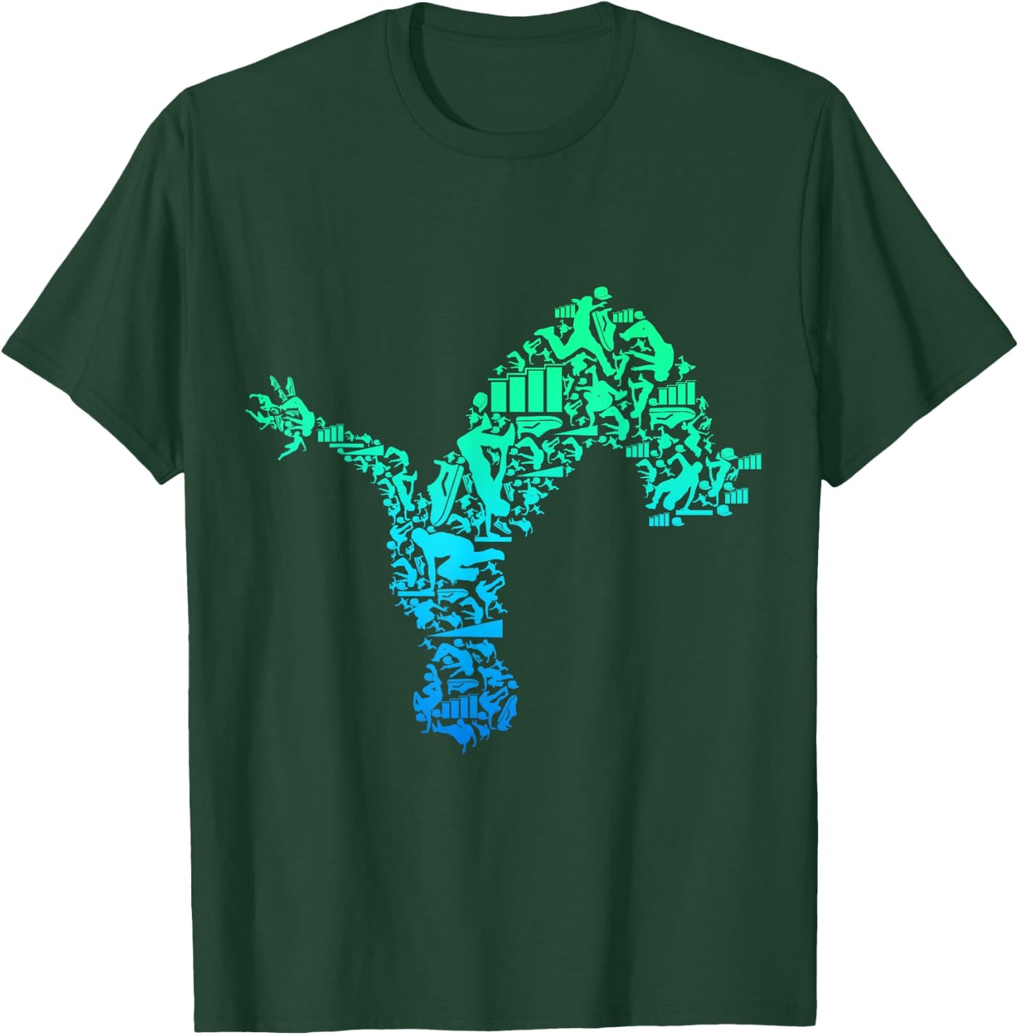 Parkour Parcouring Extreme Sports Parcour Boys & Children T-Shirt - T-Shirt | Forest
