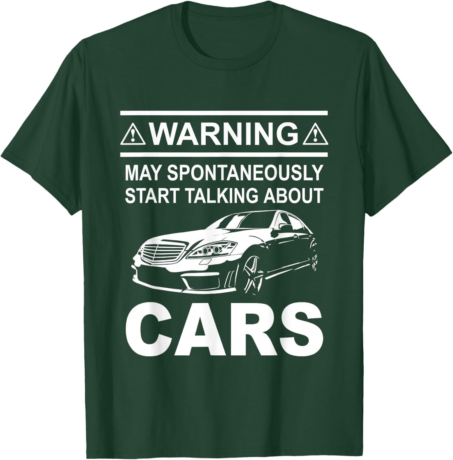 Funny Car Cars Engineer Mechanic Lovers-Gift Men Boys Teens T-Shirt - T-Shirt | Forest