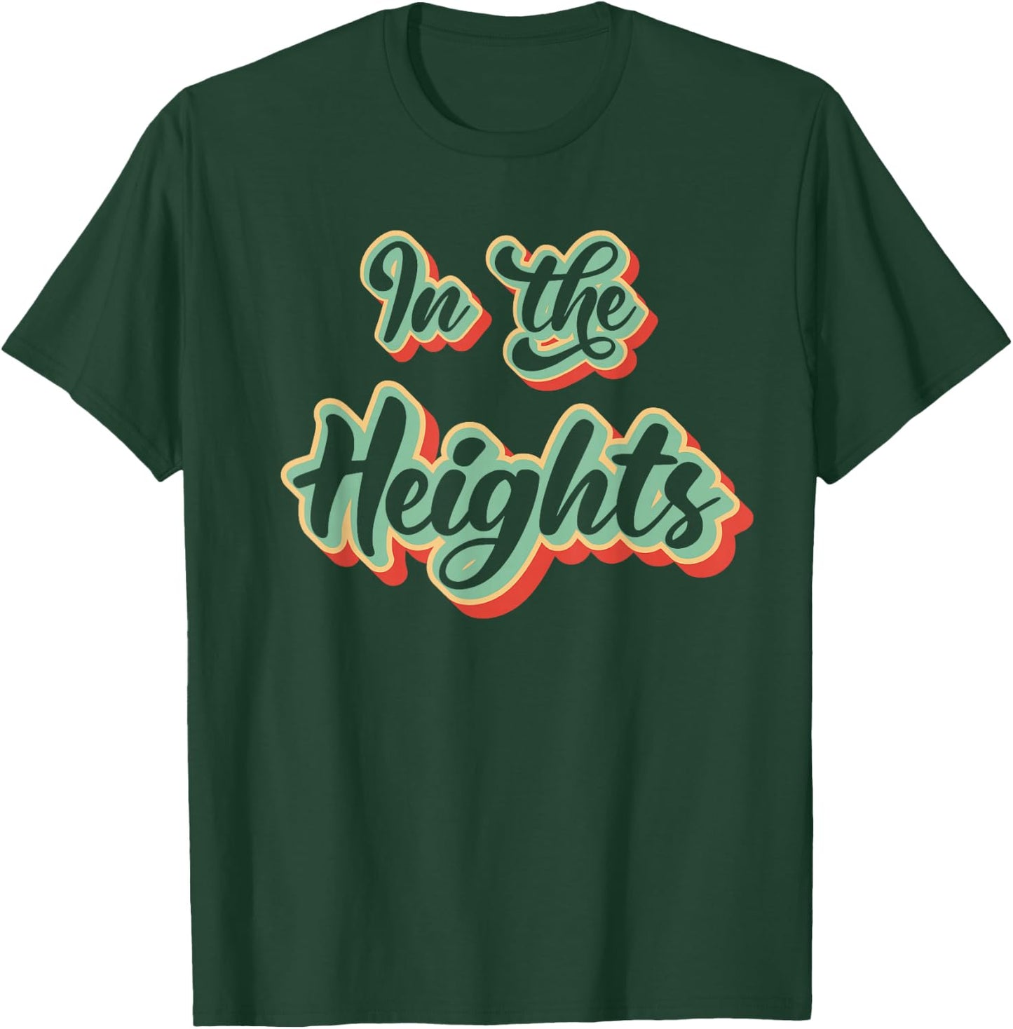 In New York the Washington Heights Black Adult T-Shirt - T-Shirt | Forest