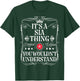 Sia Name Its A Sia Thing You Wouldn't Understand T-Shirt - T-Shirt | Forest