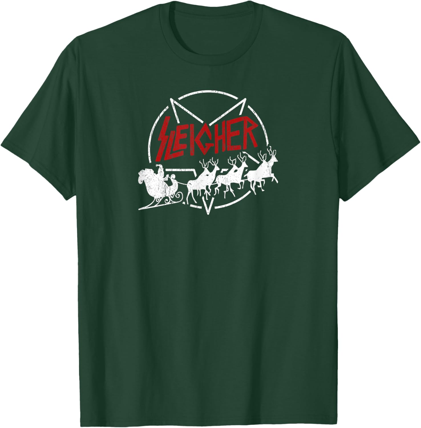 Sleigher T-Shirt - T-Shirt | Forest