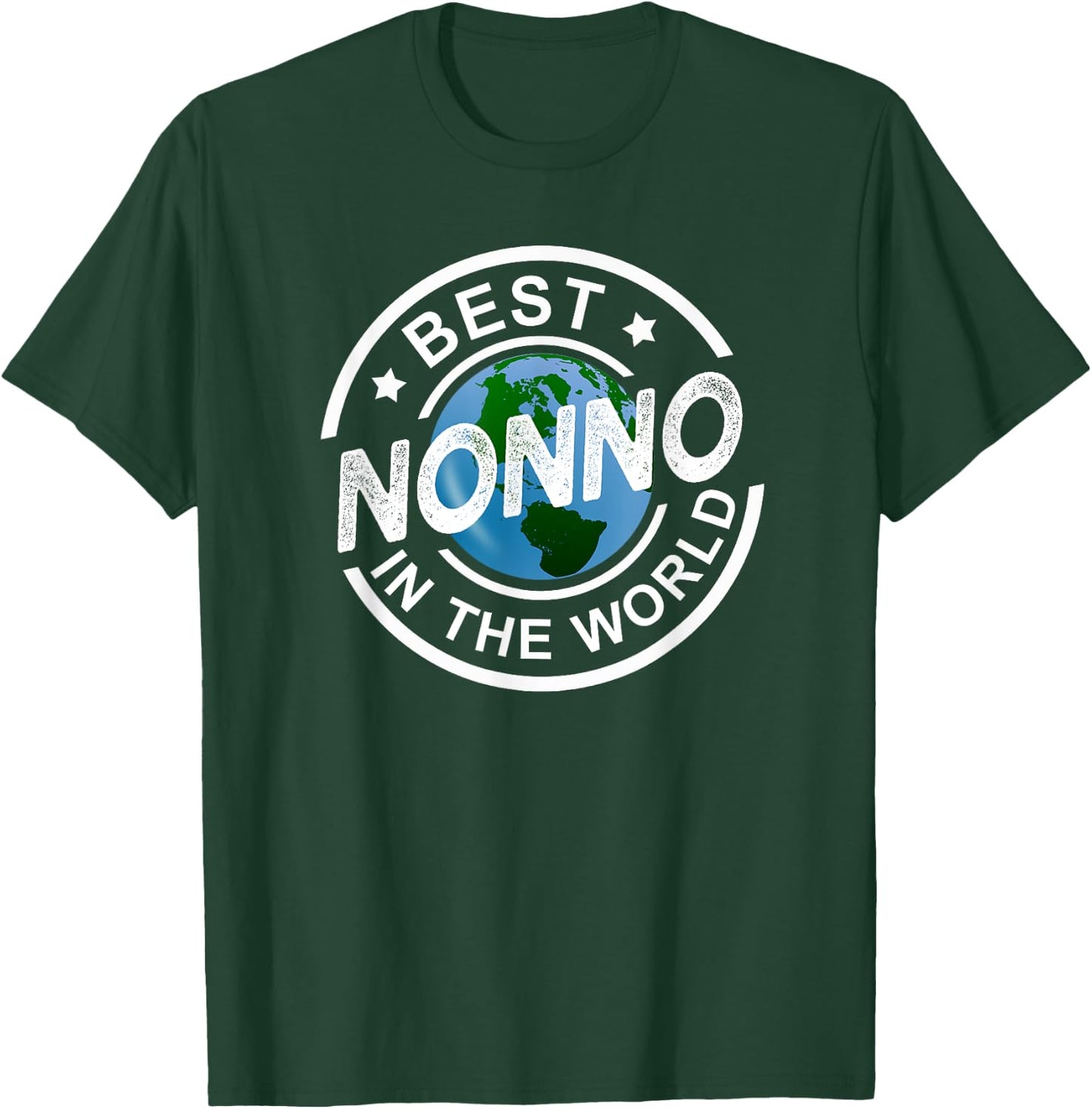 Best Nonno In The World Funny Italian Grandpa Gift T-Shirt - T-Shirt | Forest