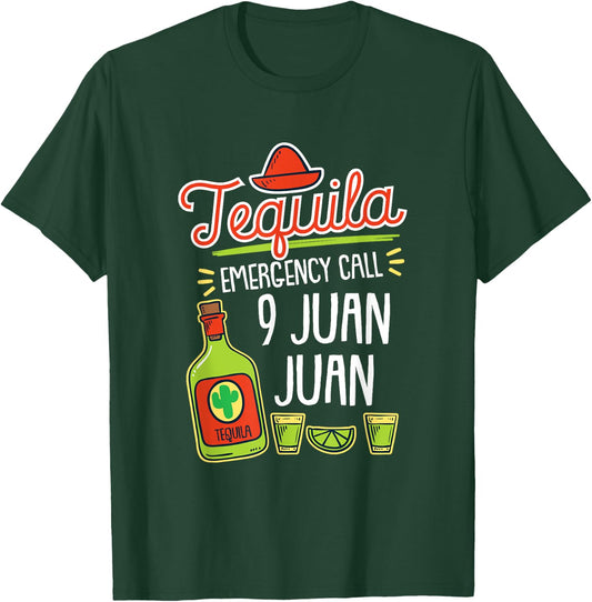 Tequila Emergency, Funny Tequila Shirt, Liquor T-Shirt - T-Shirt | Forest